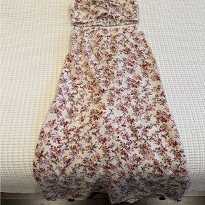 Floral Maxi Two piece